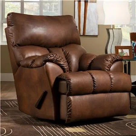 Casual Styled Wall Hugger Recliner for Family Room Comfort 